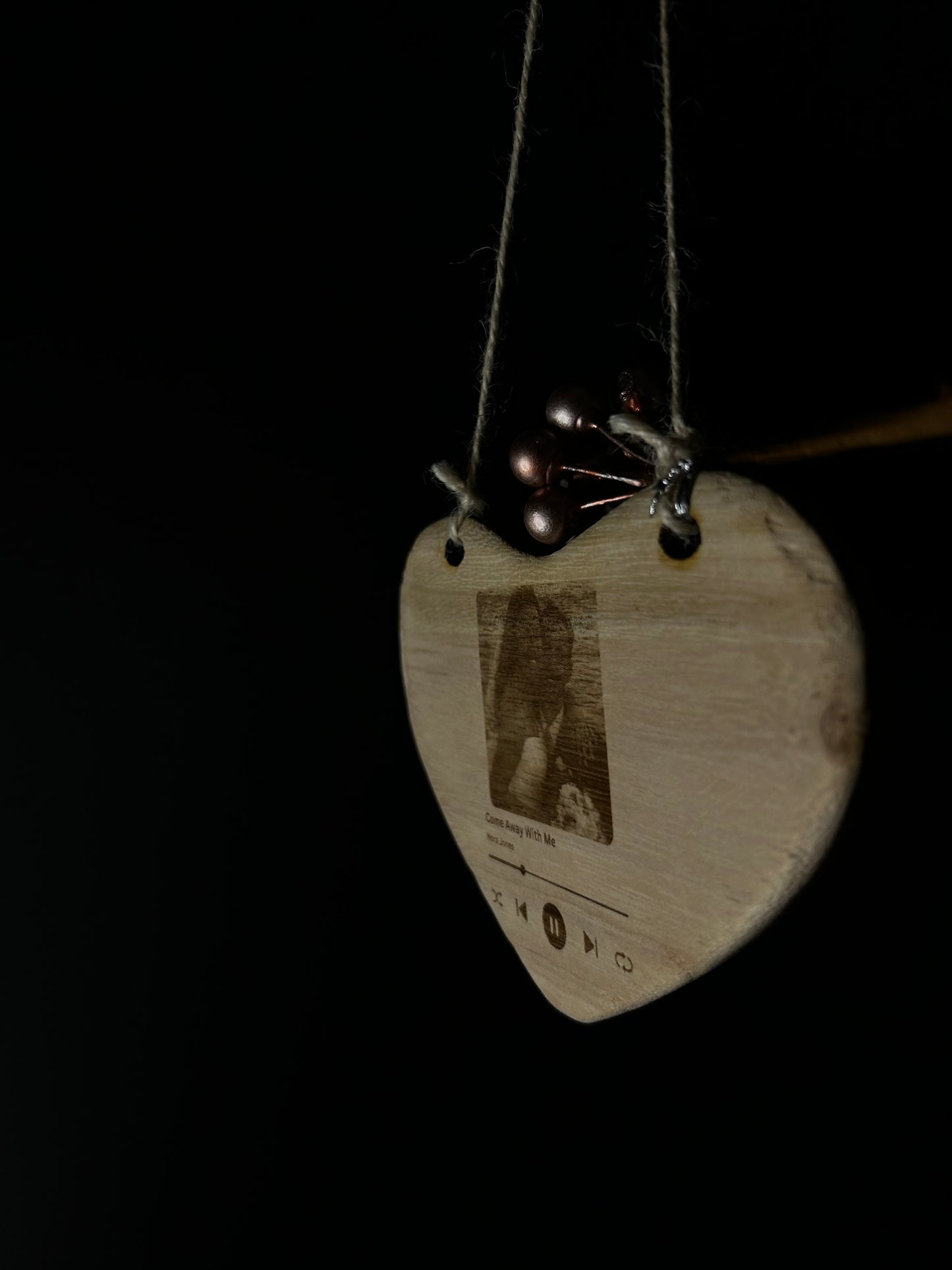 Custom Hanging Heart