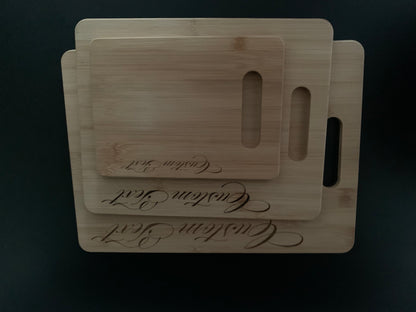 Custom Bamboo Cutting Board